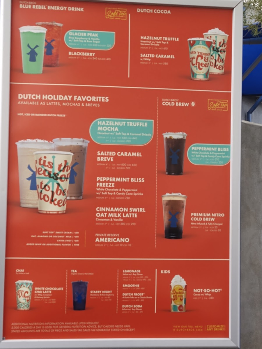 Dutch Bros Coffee Menu-2